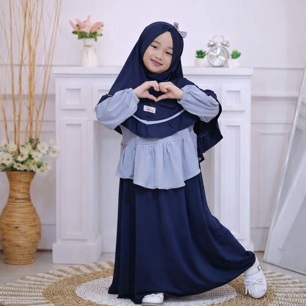 Islamic Sunnah Baby Borka Set 6-12Y
